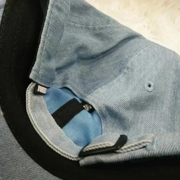 Yums Denim Adjustable Hat NWT Unisex - Picture 3 of 5